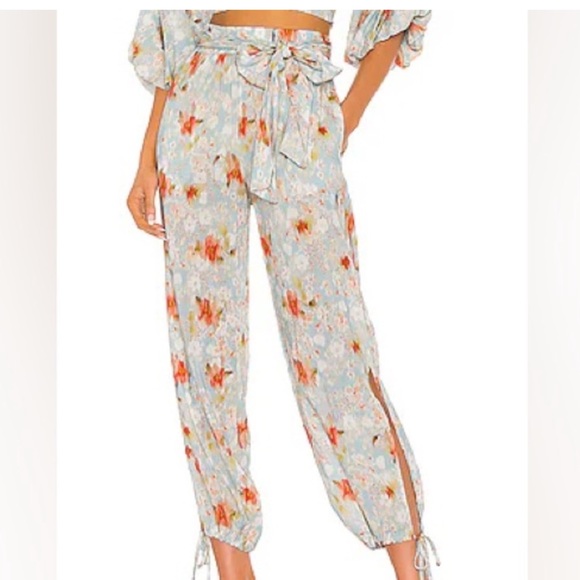 Misa Los Angeles Elia Pant High-Waist Tie - Picture 1 of 15